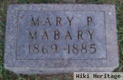 Mary P Mabary