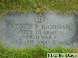 George P Riordan