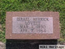 Israel Herrick Lovett