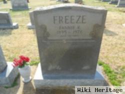 Fannie Kate Plyler Freeze