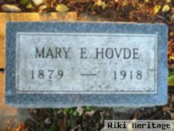 Mary E. Evans Hovde