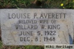 Louise P. Averett King