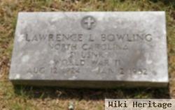 Lawrence L Bowling