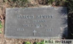 Harold Leonard Hewitt