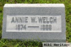 Annie W Welch