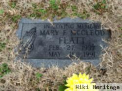 Mary F Mccleod Flatt