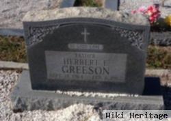 Herbert E Greeson