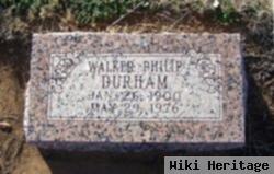 Walker Philip Durham