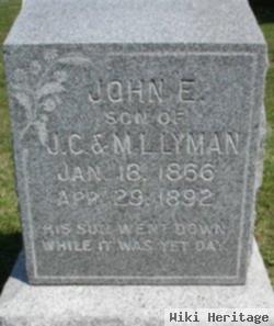 John E Lyman