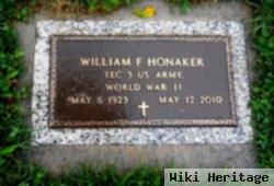 William Franklin "bill" Honaker, Sr