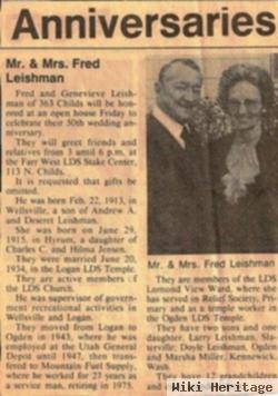 Fred Smith Leishman