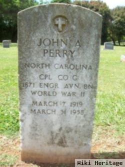 Corp John A. Perry