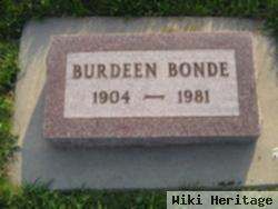 Burdeen Bonde