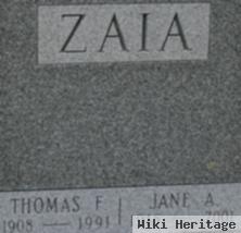 Thomas Francis Zaia