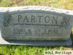 Ethel M Parton