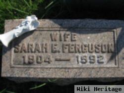 Sarah E Ferguson