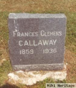 Frances Clemens Callaway