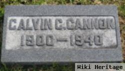 Calvin C Cannon