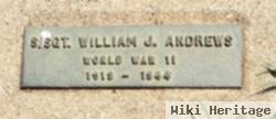 Sgt William J Andrews