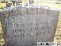 Albert "sam" Wicks