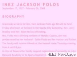 Inez Jackson Folds