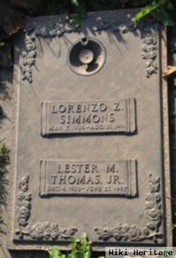 Lorenzo Z. Simmons