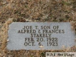 Joe T Stakely