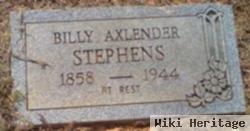 Bird Alexander "billy" Stephens