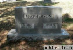 H. G. "mac" Macpherson