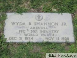 Pfc Wyda B. Shannon, Jr