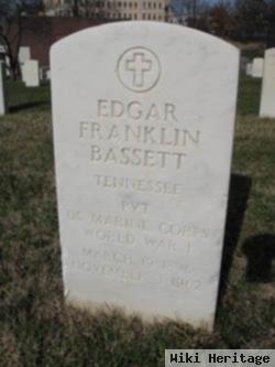 Edgar Franklin Bassett