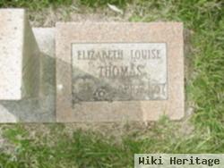 Elizabeth Louise Thomas