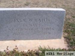 Jack W. Lahti