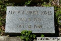 Alverta "birdie" Jones