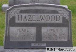 Fannie Pearl Hamlet Hazelwood