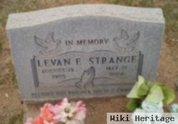 Levan Evans Strange