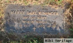 Harry Earl Rininger, Jr