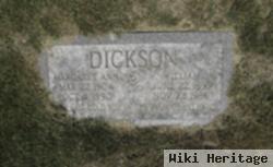 Margaret Ann Dickson