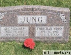 Christian Wood Jung