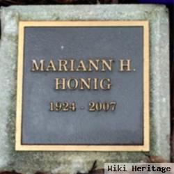 Mariann H. Honig