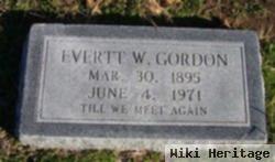 Everett W Gordon