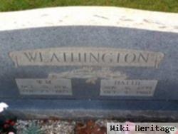 William Mckinley "bill" Weathington