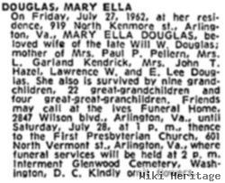 Mary Ella Chappelear Douglas