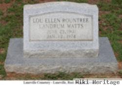 Lou Ellen Rountree Watts