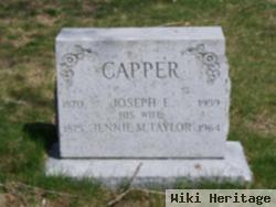 Joseph E Capper