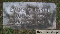 Evans W Gantt
