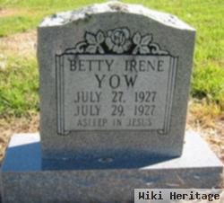 Betty Irene Yow