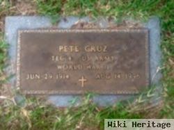 Pedro "pete" Cruz