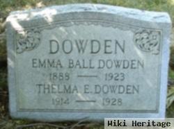 Thelma E. Dowden