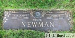 Harland G Newman